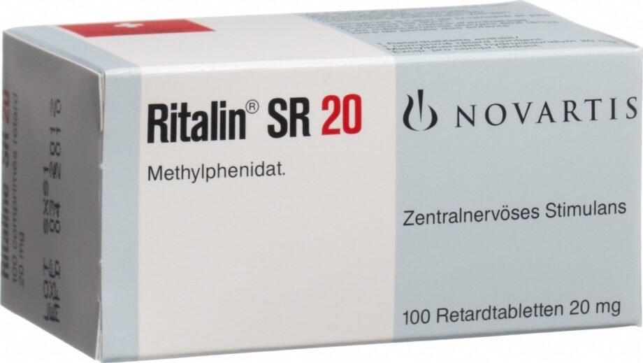 Buy Novartis Ritalin SR 20mg
