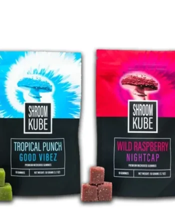 Shroom Kube Functional Mushroom Premium Microdose Gummies