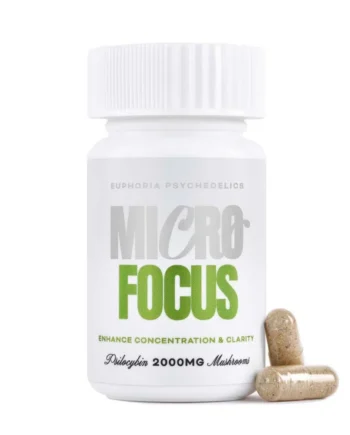 Euphoria Psychedelics – Micro Focus Capsules (2000mg)